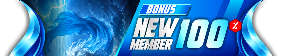 BONUS NEW MEMBER 100%